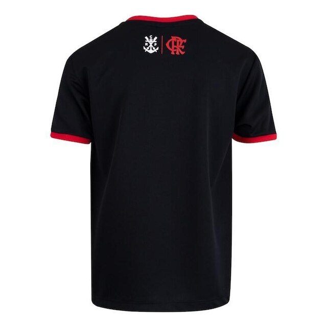 CAMISETA FLAMENGO EMOÇÃO INFANTIL LISTRADA