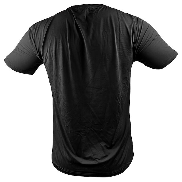 Camiseta Flamengo Preta Logo Gel Masculina
