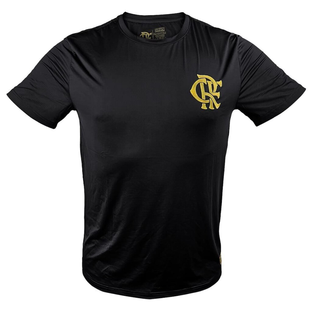 Camiseta Flamengo Preto Adulta Masculina