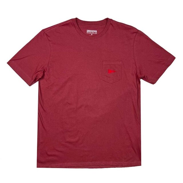 Camiseta Florence Burgee Bolso Bordo