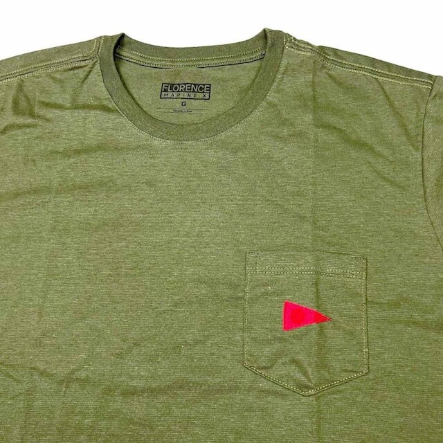 Camiseta Florence Burgee Bolso Verde