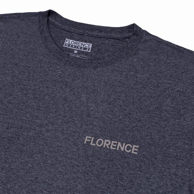 Camiseta Florence Horizon Mescla Preto
