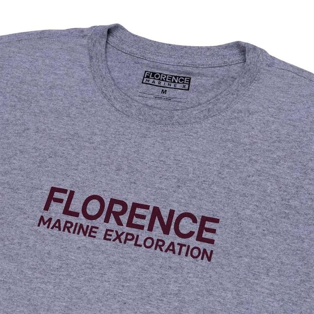 Camiseta Florence Marine Exploration Cinza