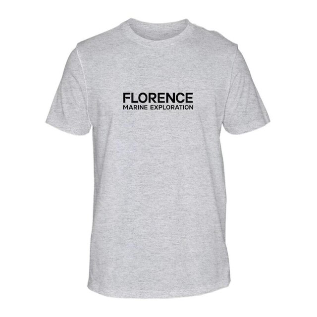 Camiseta Florence Marine Exploration Mescla Branco