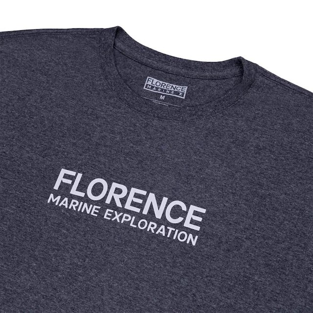Camiseta Florence Marine Exploration Mescla Preto