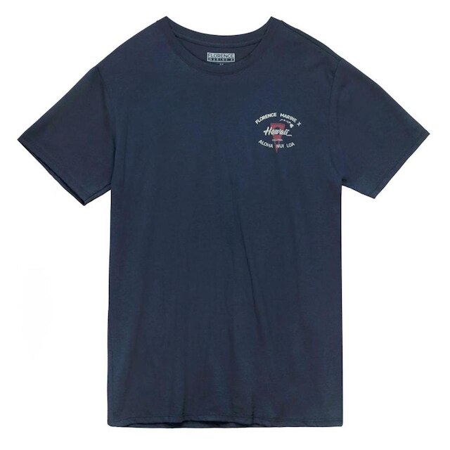 Camiseta Florence Marine Island Script Azul Marin