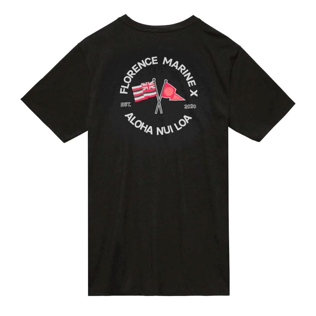 Camiseta Florence Marine Nui Loa Organic Preta