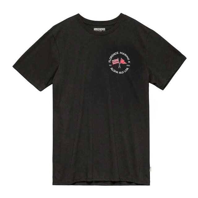 Camiseta Florence Marine Nui Loa Organic Preta