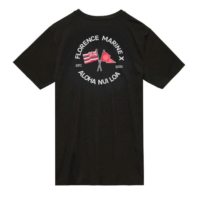 Camiseta Florence Marine Nui Loa Organic Preta
