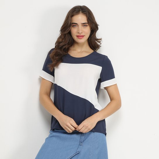 Camiseta Forum Básica Feminina - Azul Claro