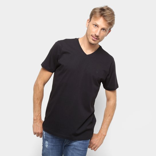 Camiseta Forum Básica Masculina - Preto