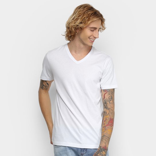 Camiseta Forum Básica Masculina - Branco