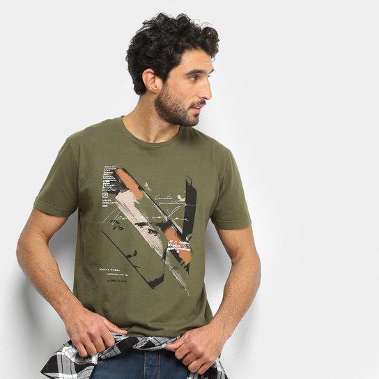 Camiseta Forum Create Something Masculina - Verde