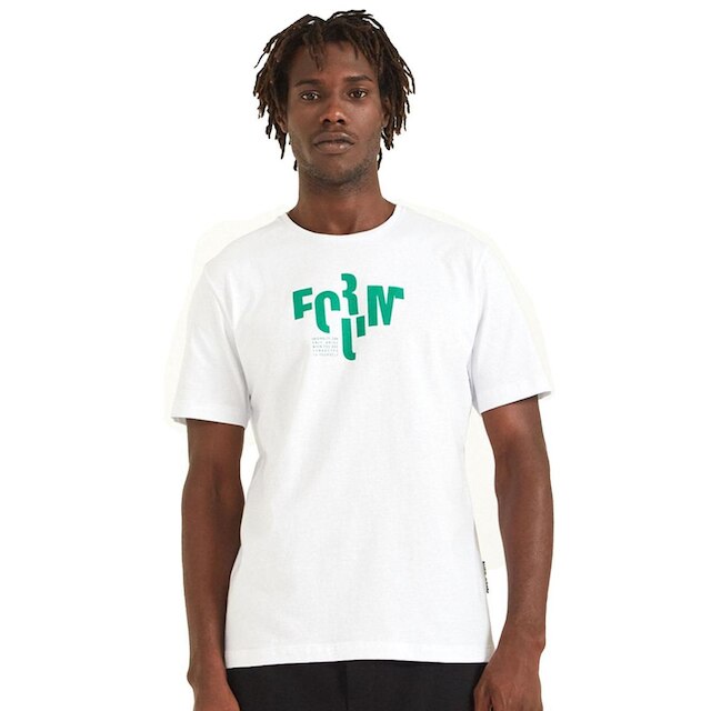 Camiseta Forum Masculina New Box Logo Originality Branca