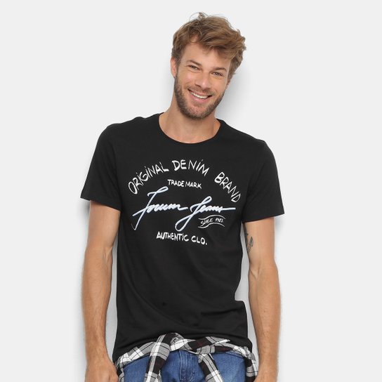 Camiseta Forum Original Brand Masculina - Preto