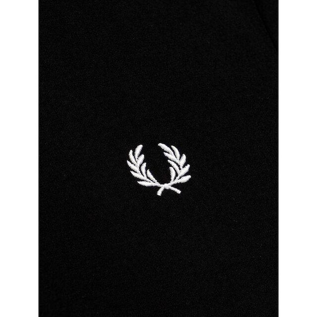 Camiseta Fred Perry Masculina Regular Back Graphic Laurel Preta