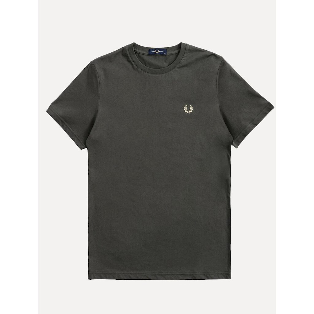 Camiseta Fred Perry Masculina Regular Powder Laurel Graphic Verde