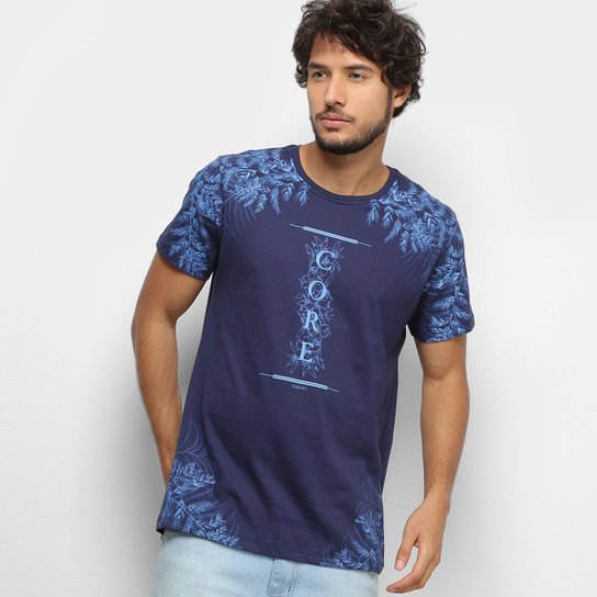 Camiseta Gajang Core Masculina - Marinho