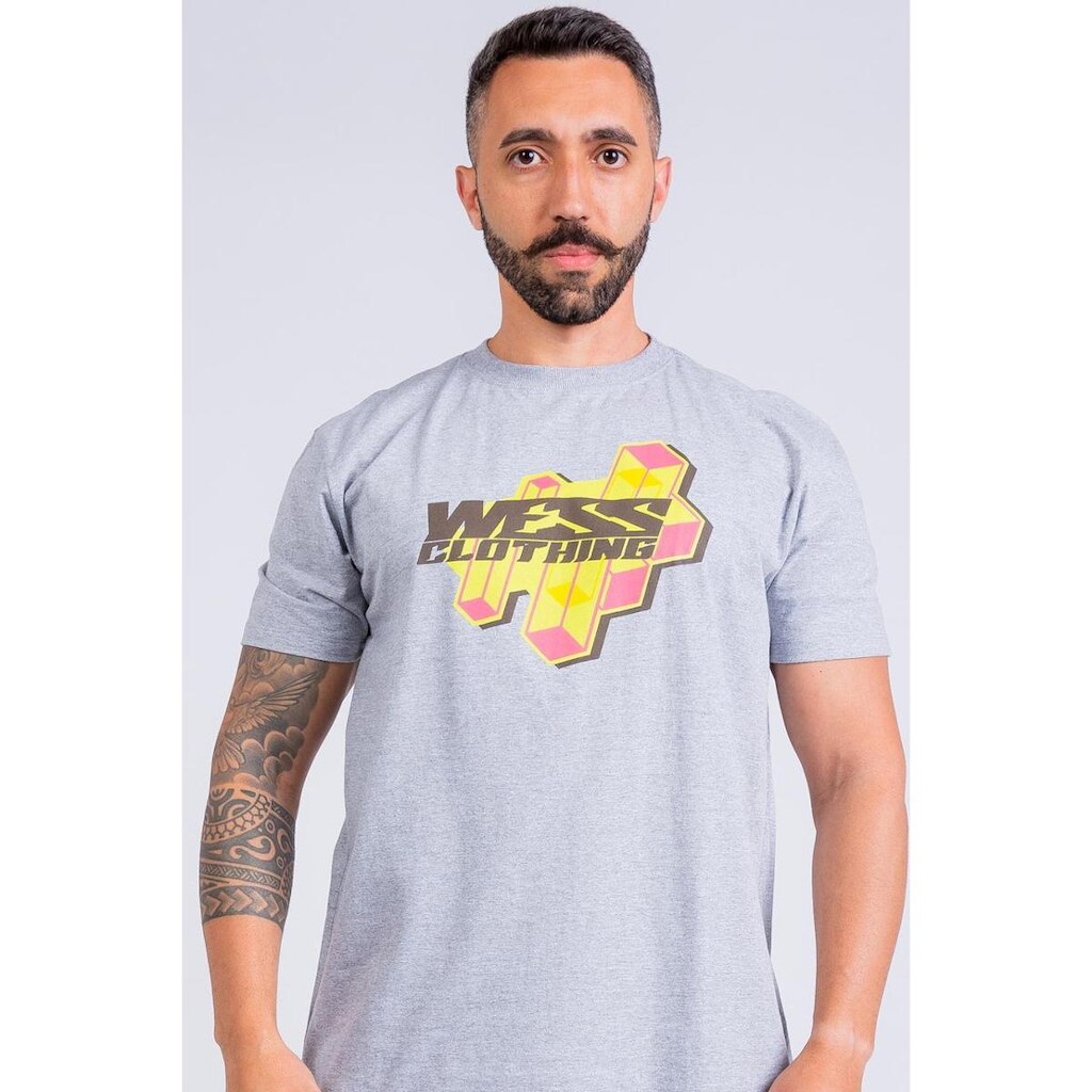 Camiseta Geometric Cubes He Wess Clothing
