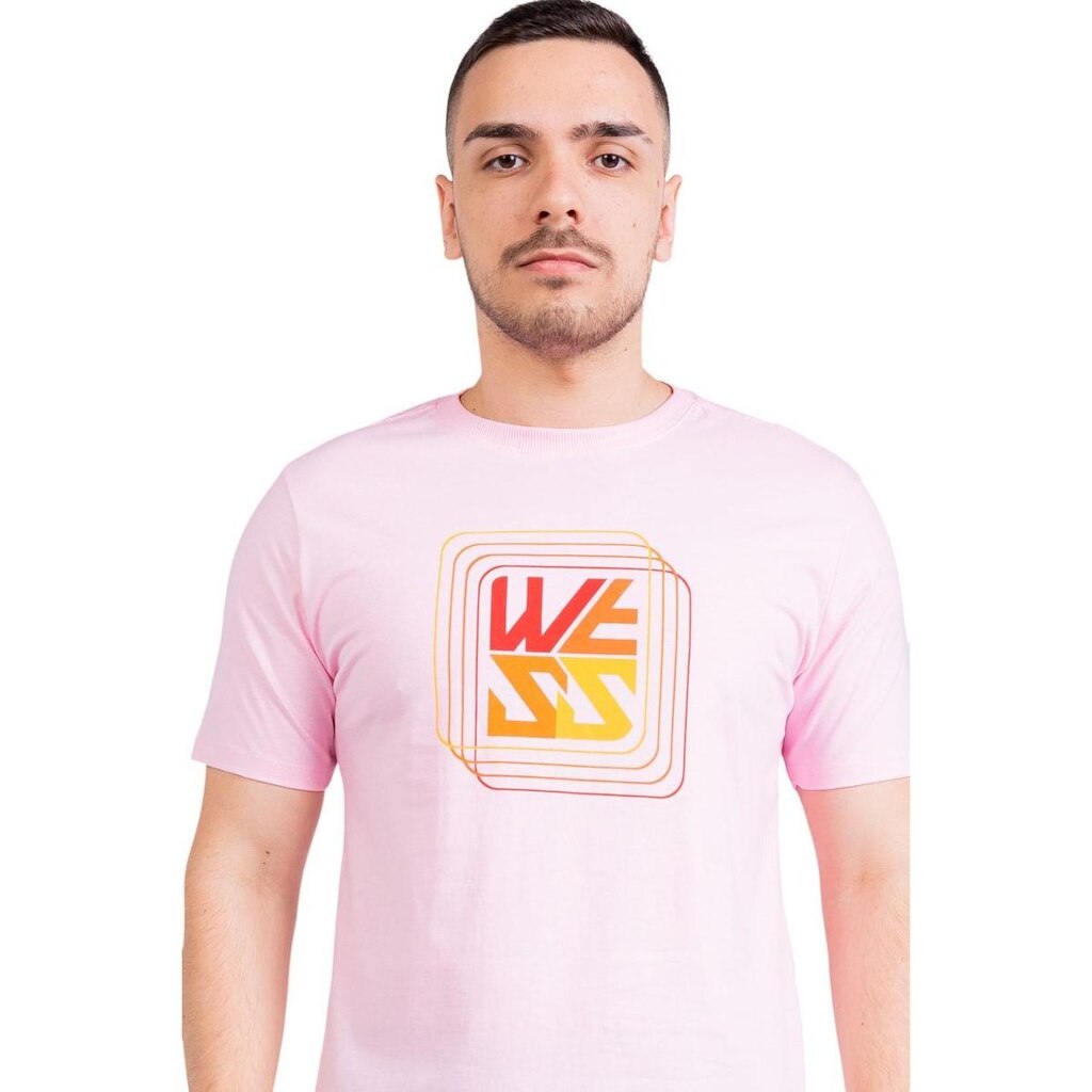 Camiseta Geometric Holographic  He Wess Clothing