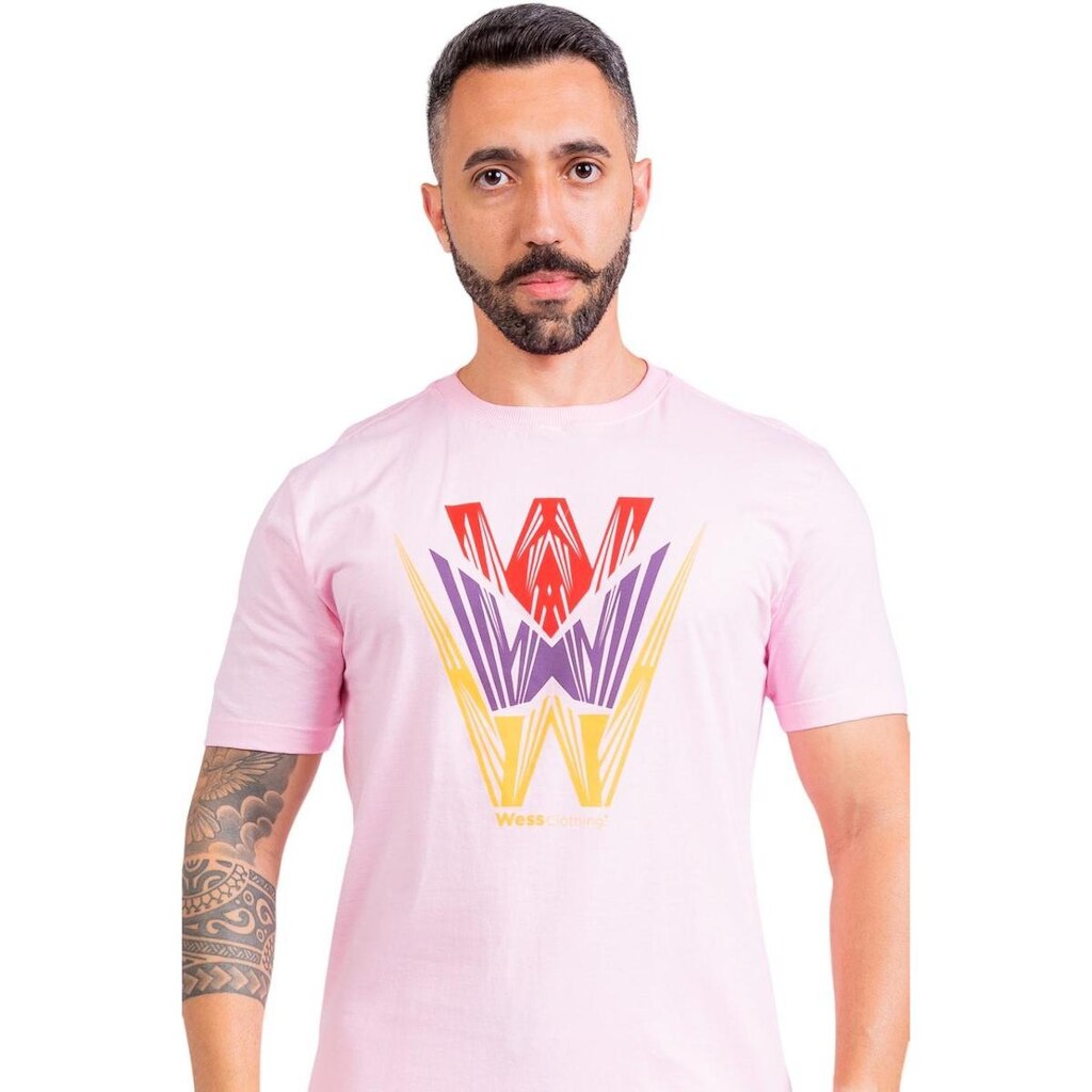 Camiseta Geometric Web He Wess Clothing