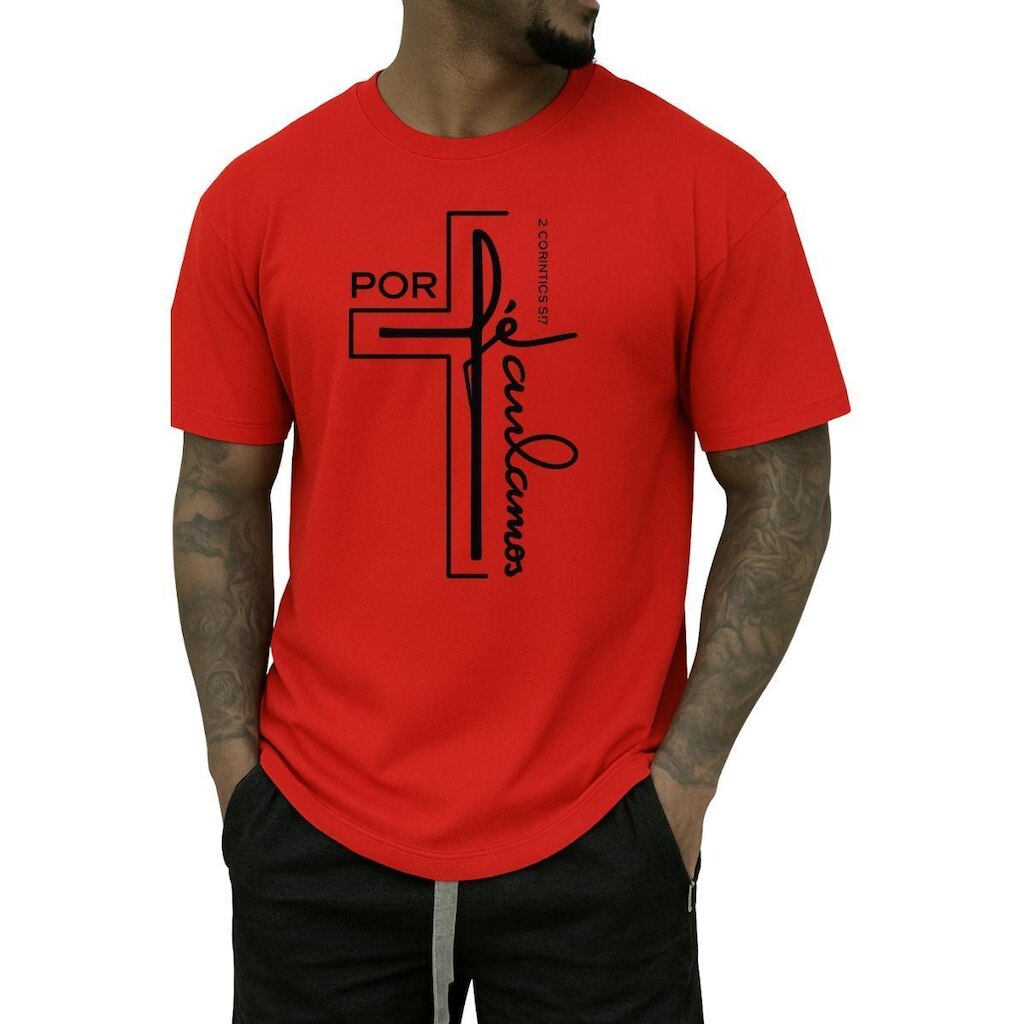 Camiseta Gmm Shoes Masculina para Atividades ao Ar Livre