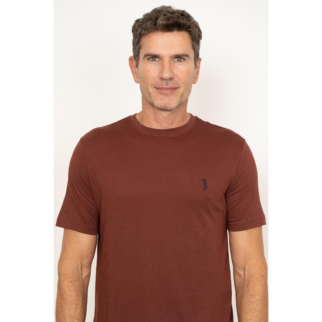 Camiseta Gola Careca Basica Mc HOT CHOCOLATE