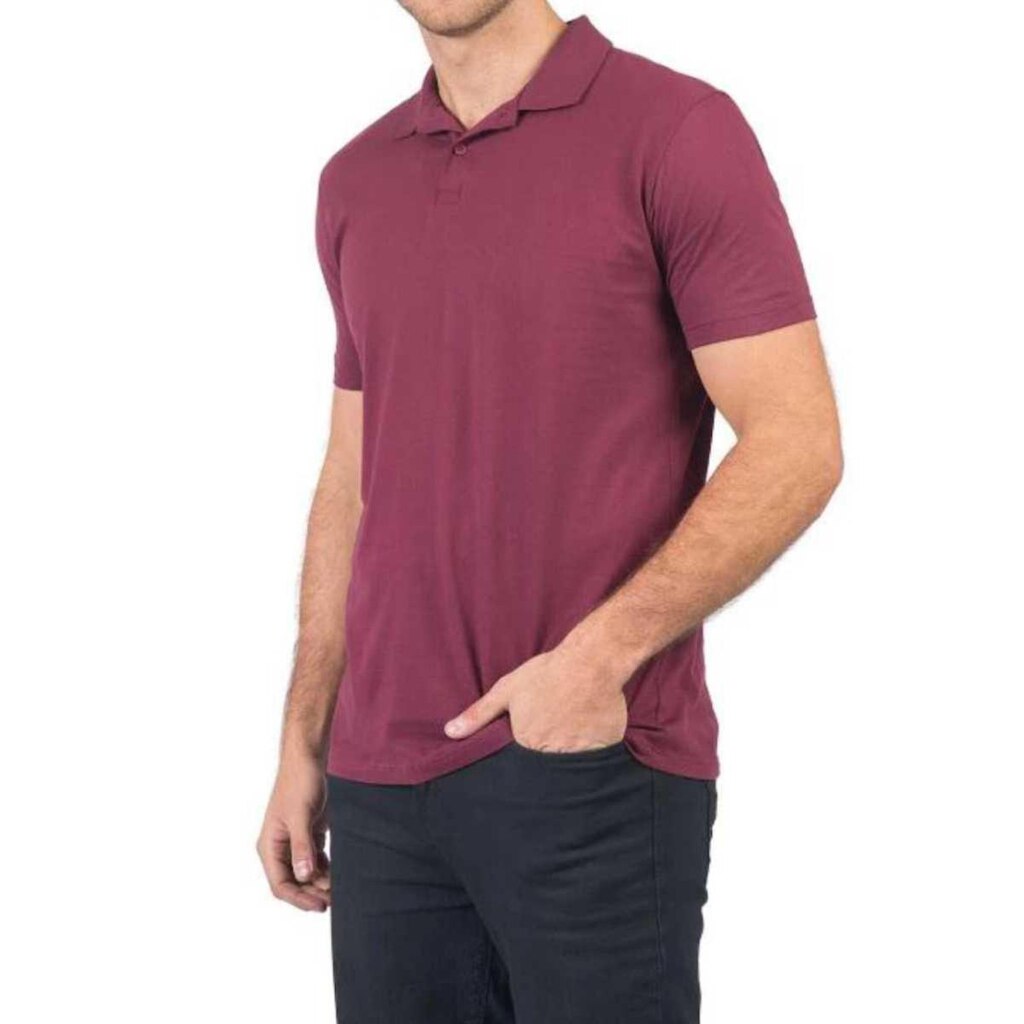 Camiseta Gola Polo Masculina Lisa