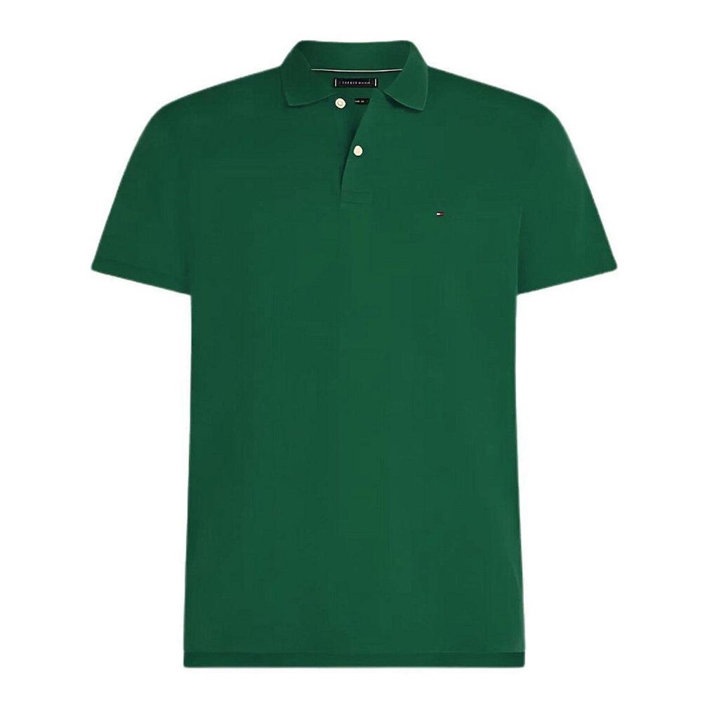 Camiseta Gola Polo Tommy Hilfiger 1985 Classic Fit Caqui