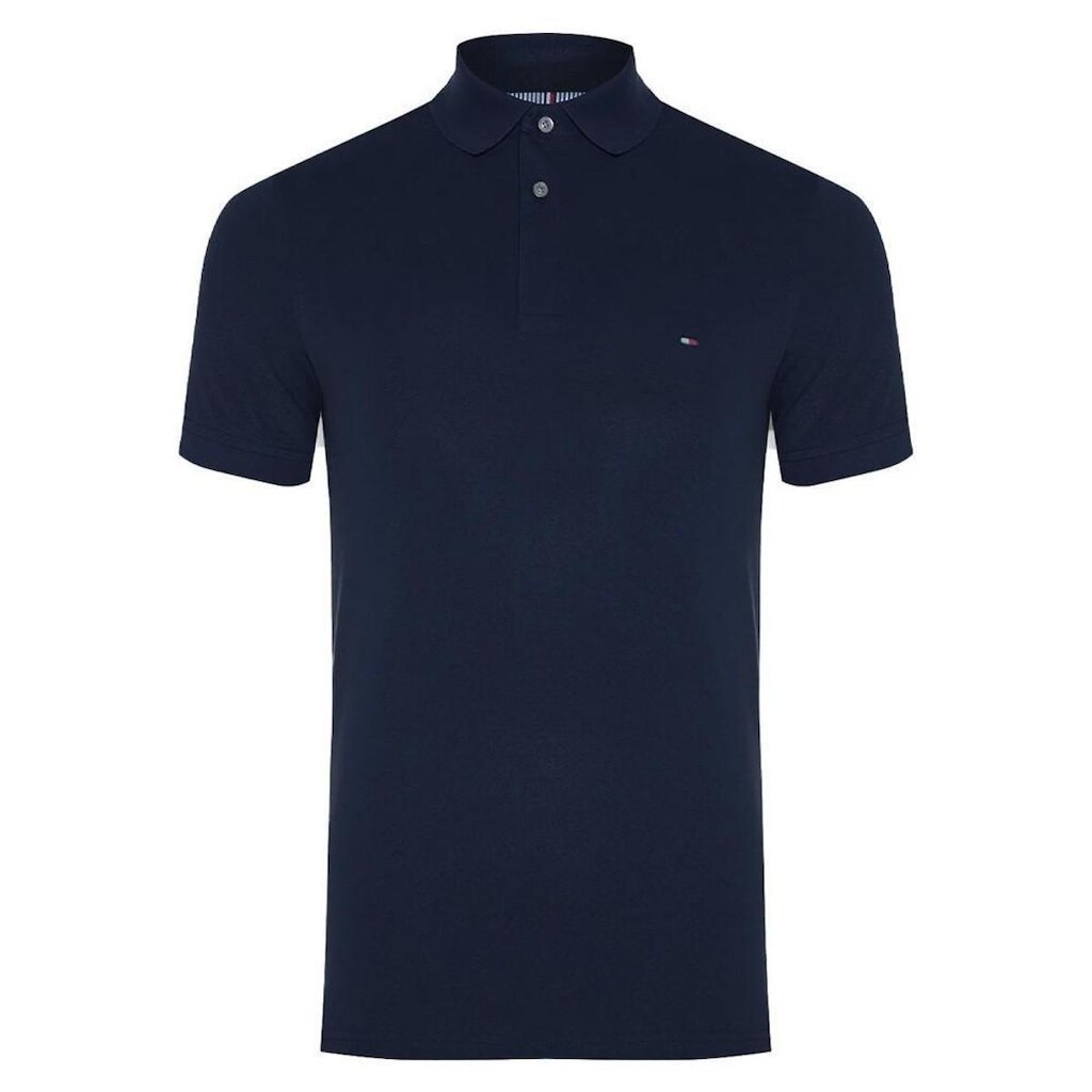 Camiseta Gola Polo Tommy Hilfiger Im 1985 Regular Branco