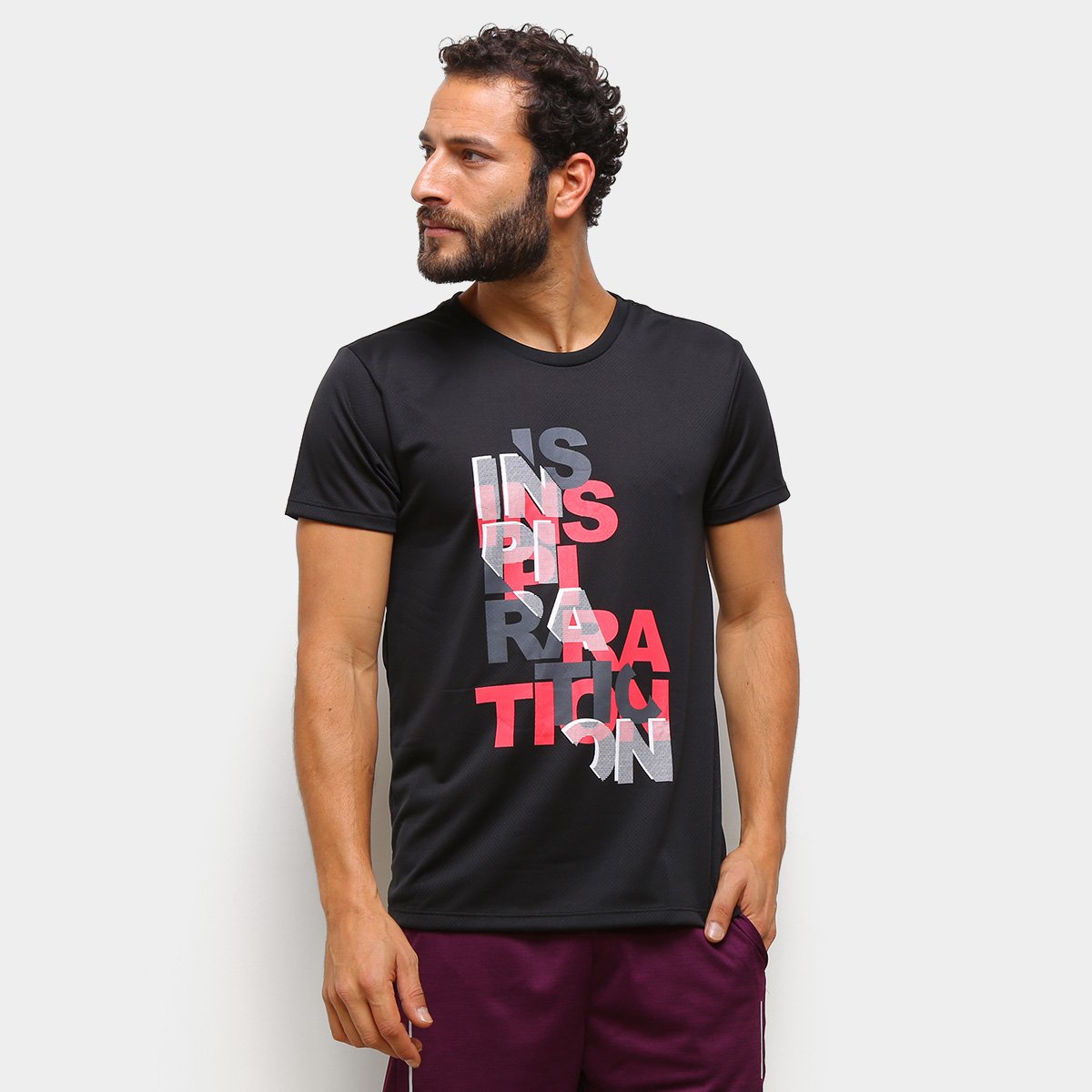 Camiseta Gonew Dry Touch Inspiration Masculina - Preto é boa?