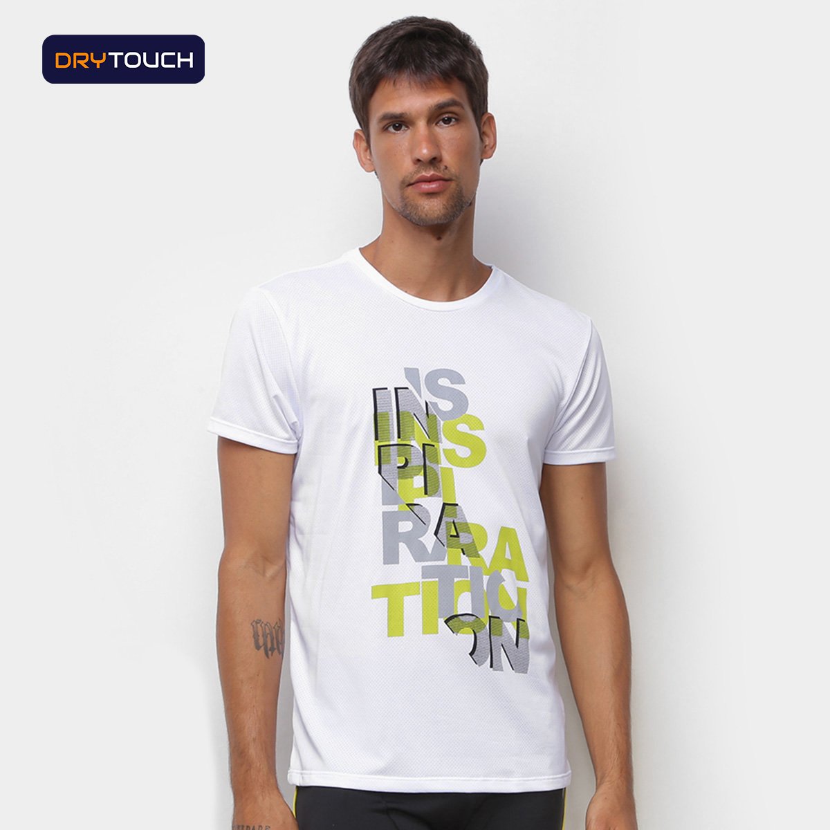 Camiseta Gonew Dry Touch Inspiration Masculina - Branco é boa?