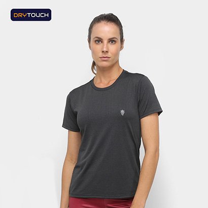 camiseta gonew mescla fast feminina