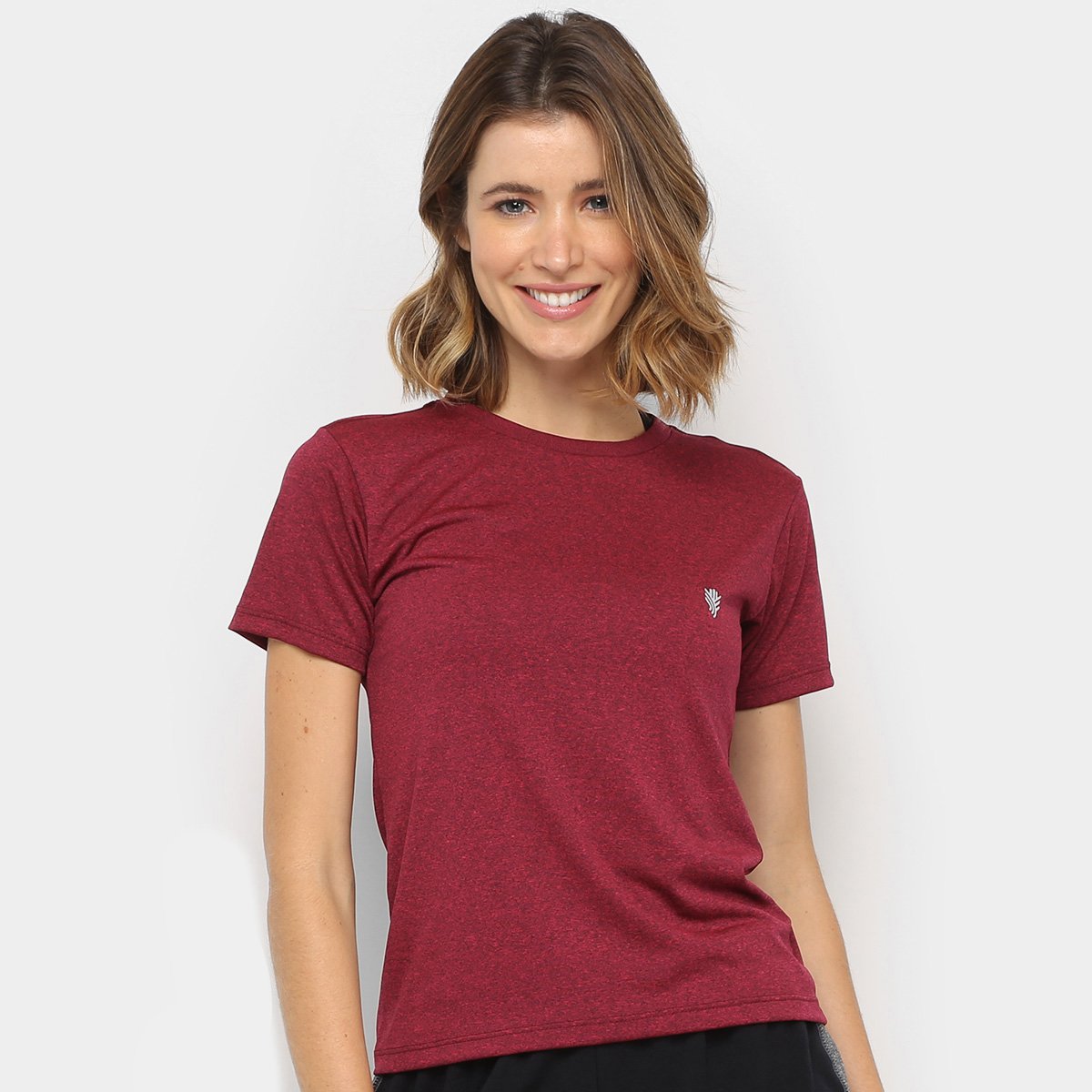 camiseta gonew mescla fast feminina