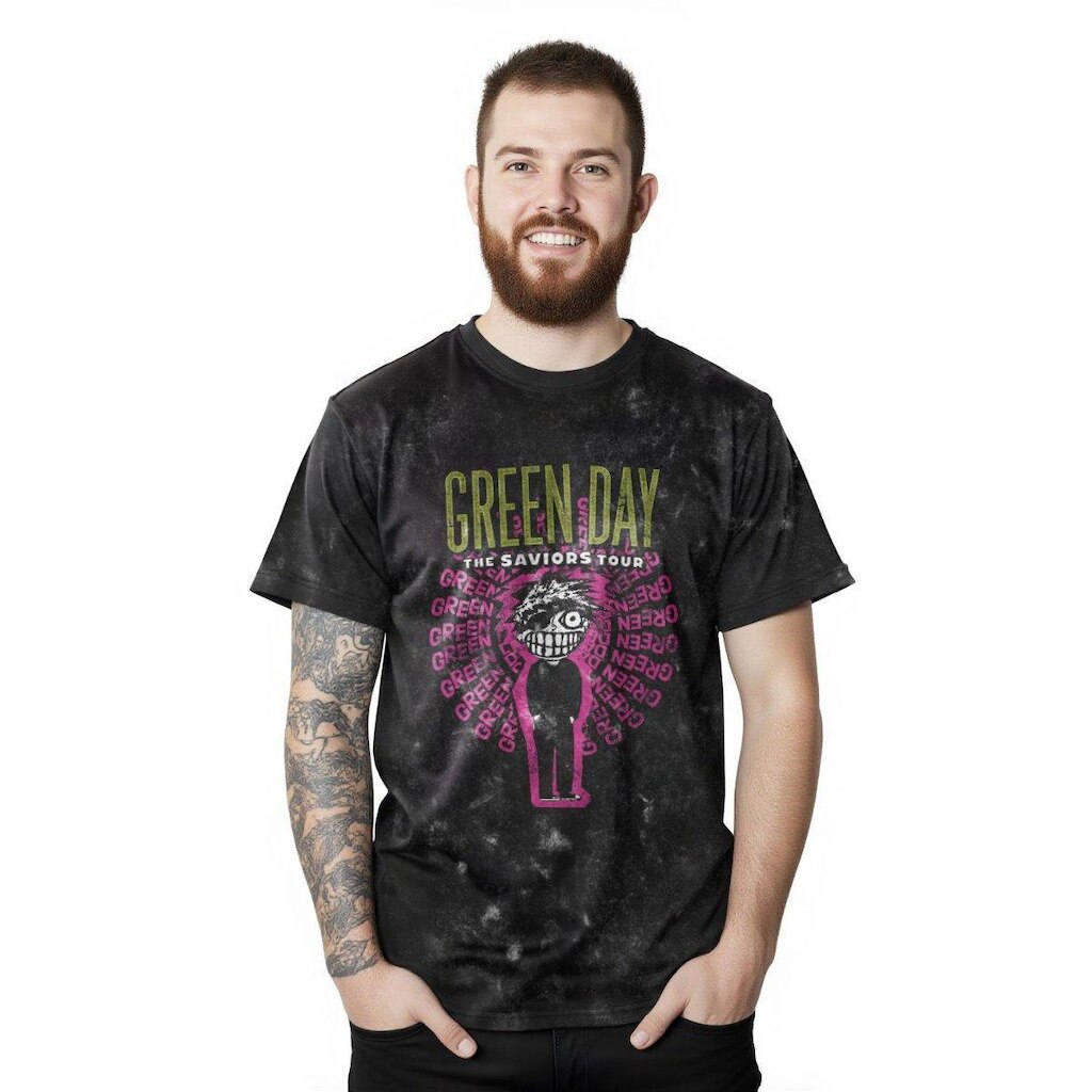 Camiseta Green Day - Turnê Estampada nas Costas | AltUniverse