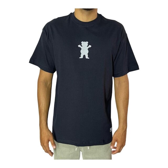 Camiseta Grizzly Back Script Logo Tee L25