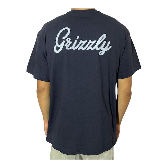 Camiseta Grizzly Back Script Logo Tee L25