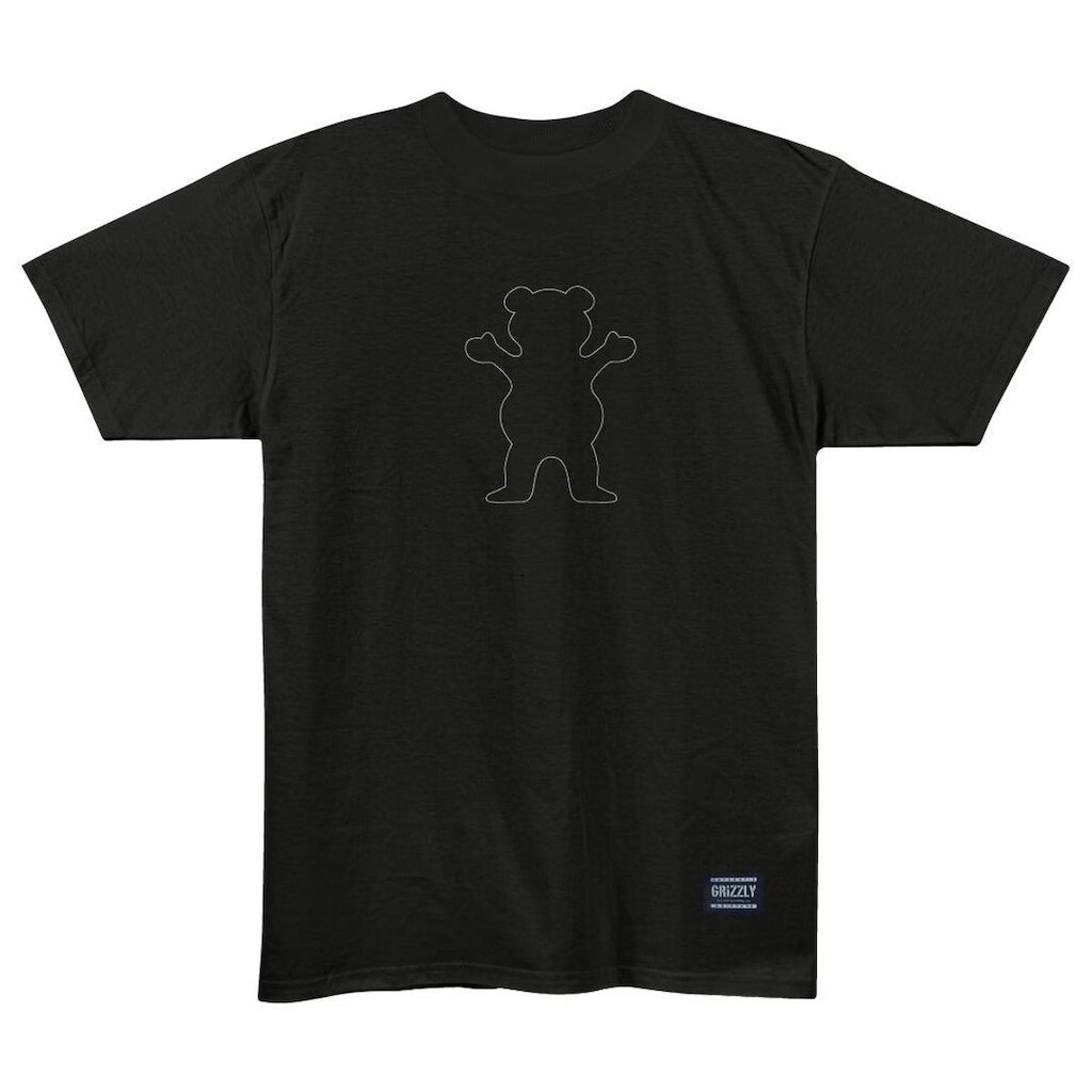 Camiseta Grizzly Outline Og Bear Tee