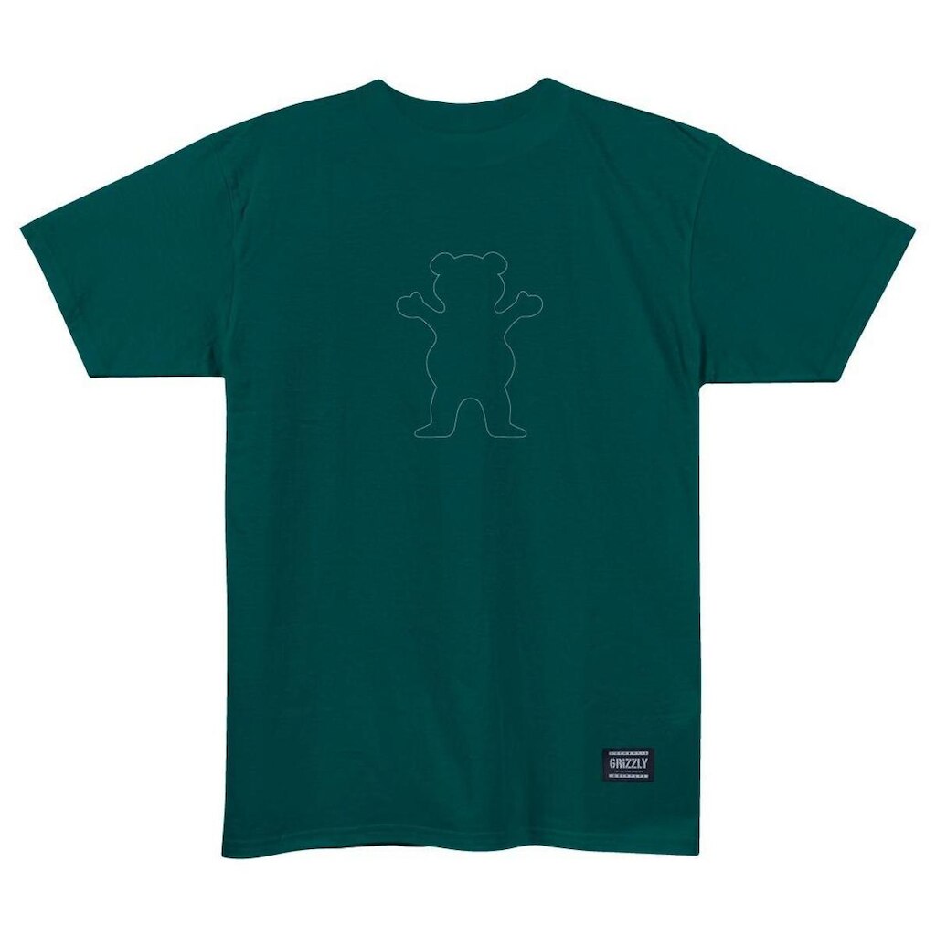 Camiseta Grizzly Outline Og Bear Tee