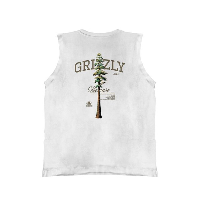 Camiseta Grizzly Tallest Pine Sleeve Less