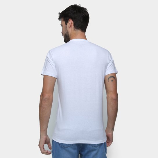 Camiseta Hang Loose Camo Masculina - Branco