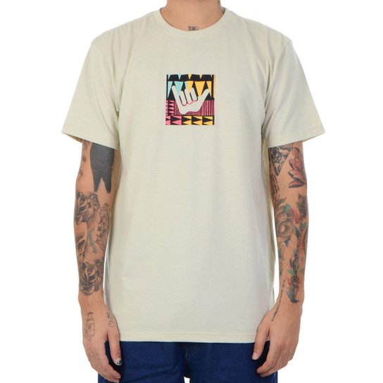 Camiseta Hang Loose Logotrib Masculina - Gelo