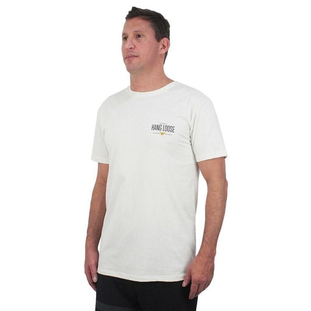 Camiseta Hang Loose Rainbow Off White
