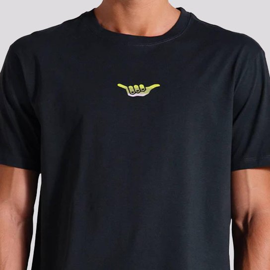 Camiseta Hang Loose Retro Cinza