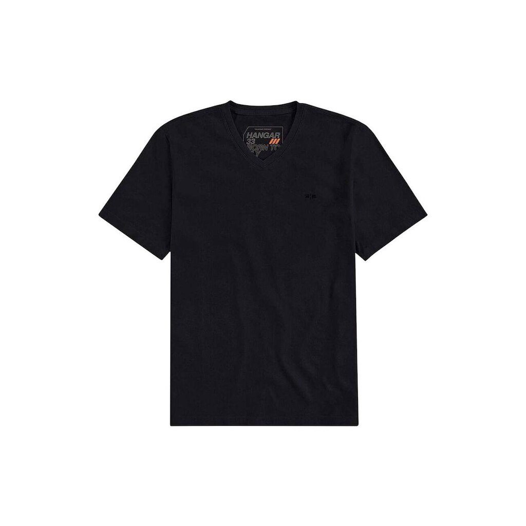 Camiseta Hangar 33 Decote V Preto Tam. P