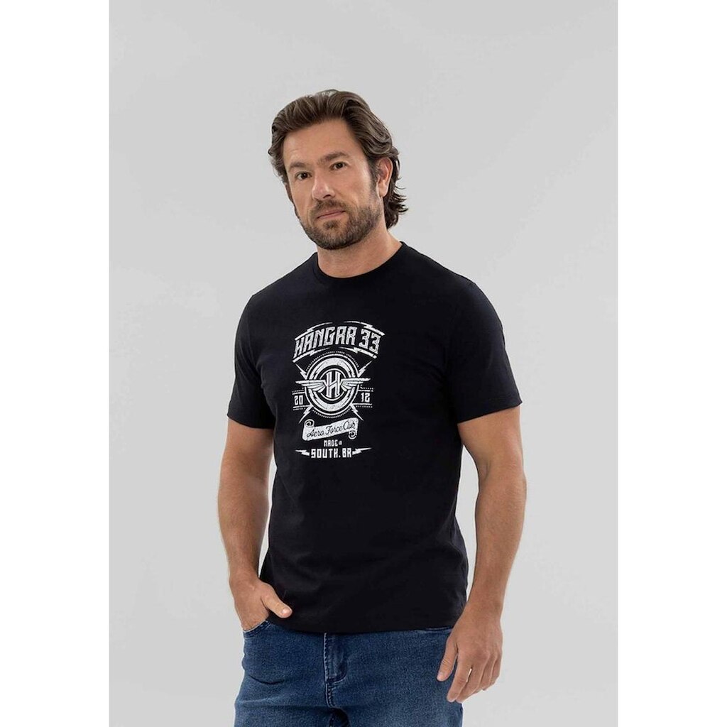 CAMISETA HANGAR 33 MALHA PRIME MASCULINA REF:72722