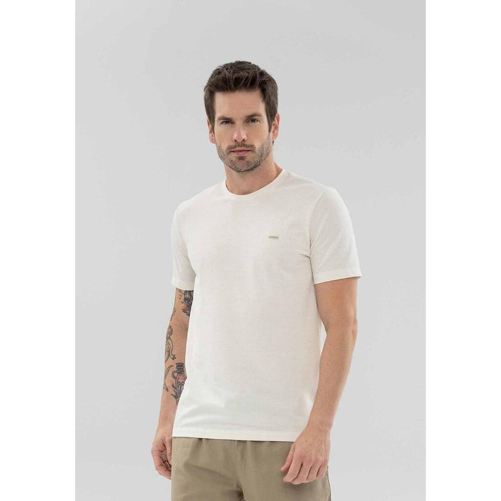 CAMISETA HANGAR 33 PIQUET LINHO MASCULINA REF:71505