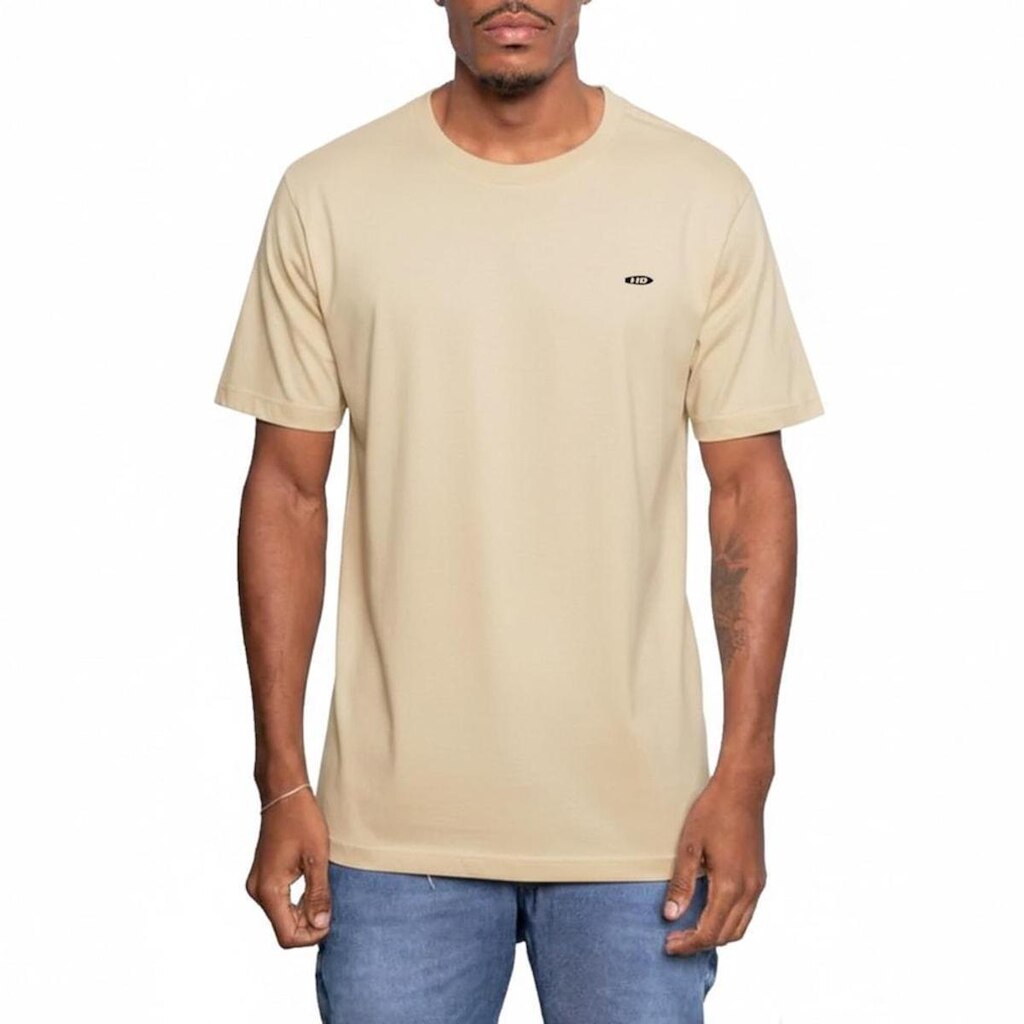 Camiseta HD H0494 Bege Clássico