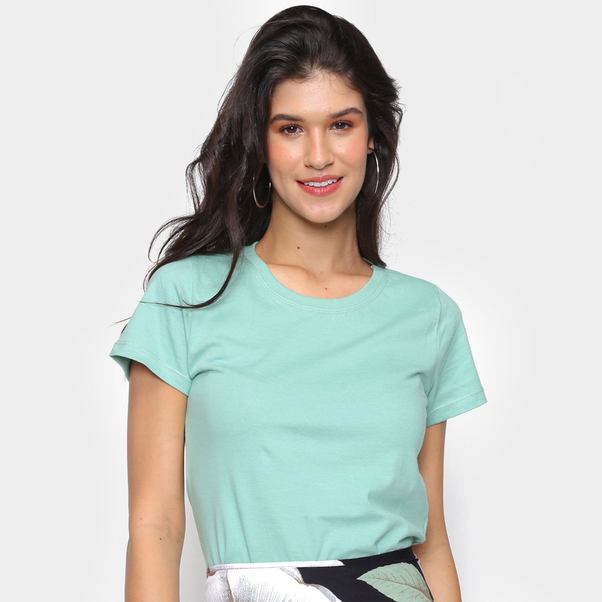 Camiseta Hering Básica Feminina - Verde é ruim? Camiseta Hering Básica Feminina - Verde é boa?