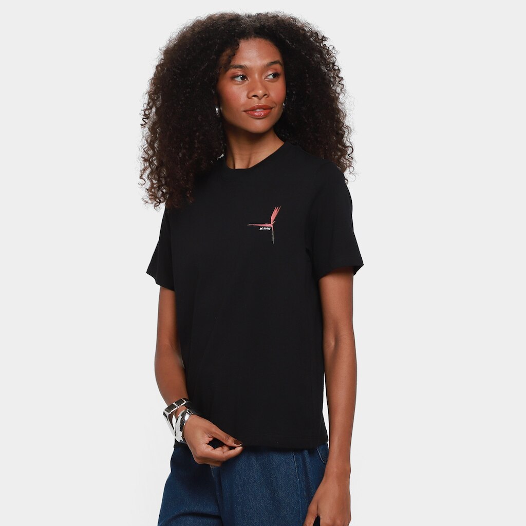 Camiseta Hering Estampada Feminina